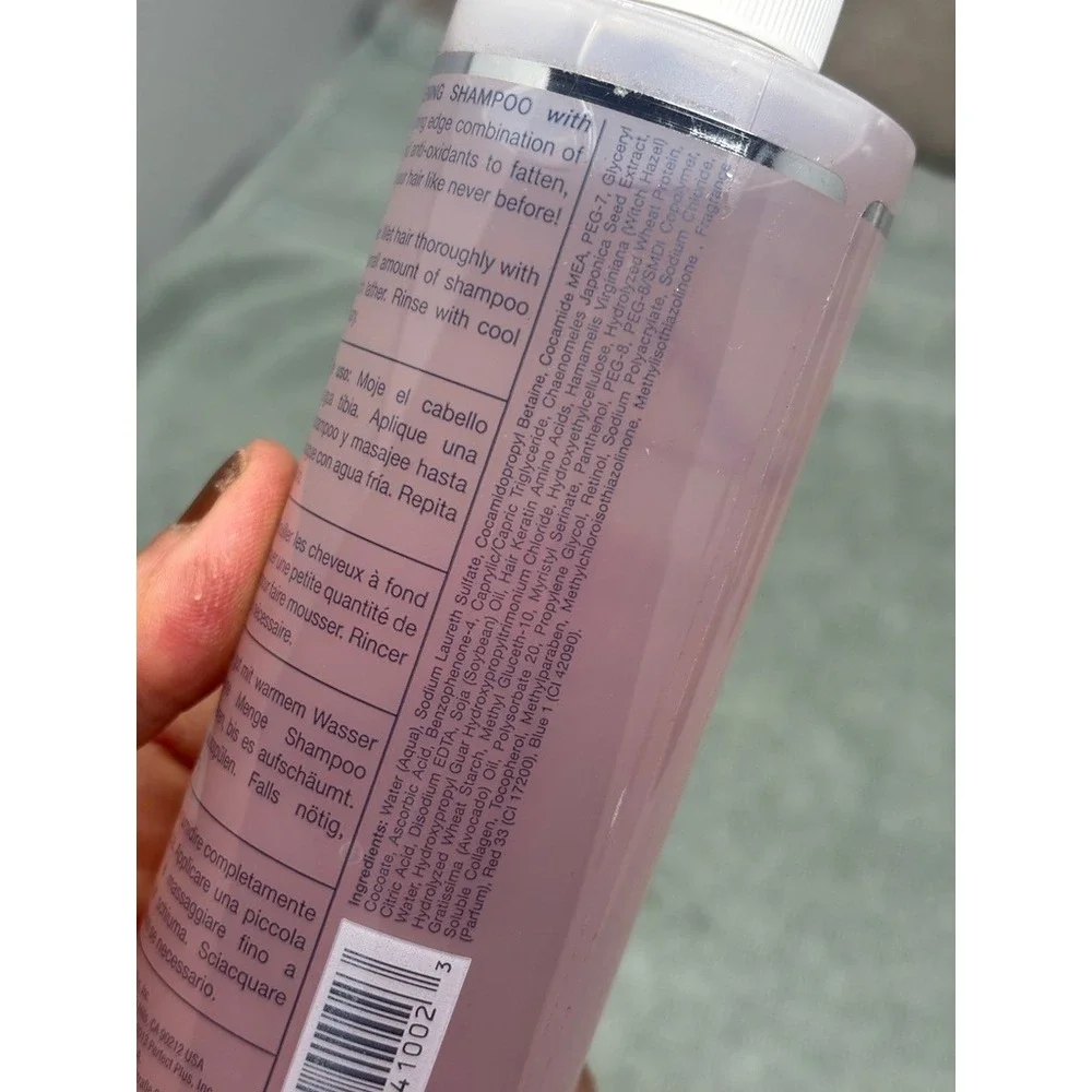 Nick Chavez Beverly Hills Plump‎ N Thick Thickening Shampoo Collagen 8oz SEALED